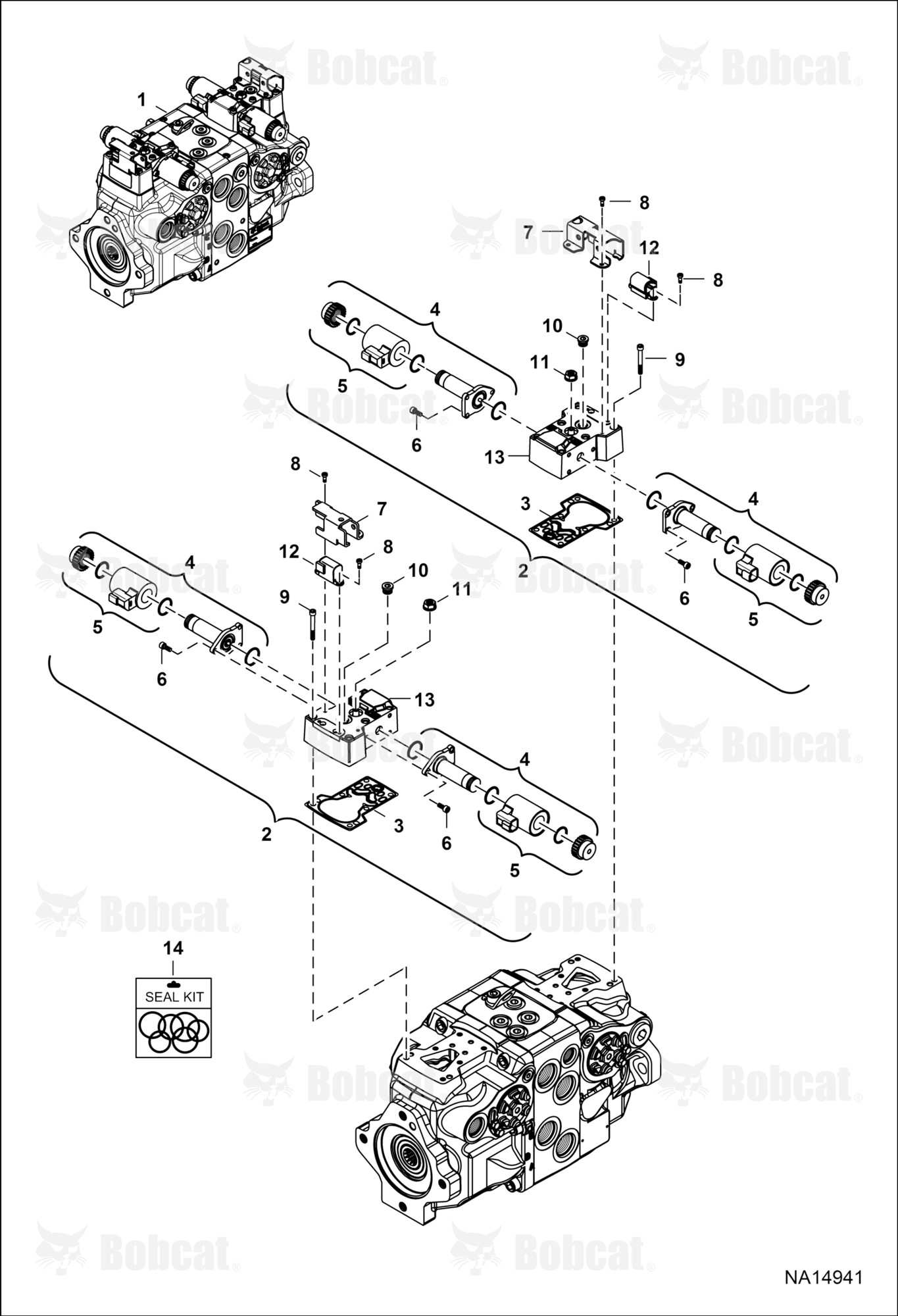 Hydrostatic Pump (H1) (Control Module)