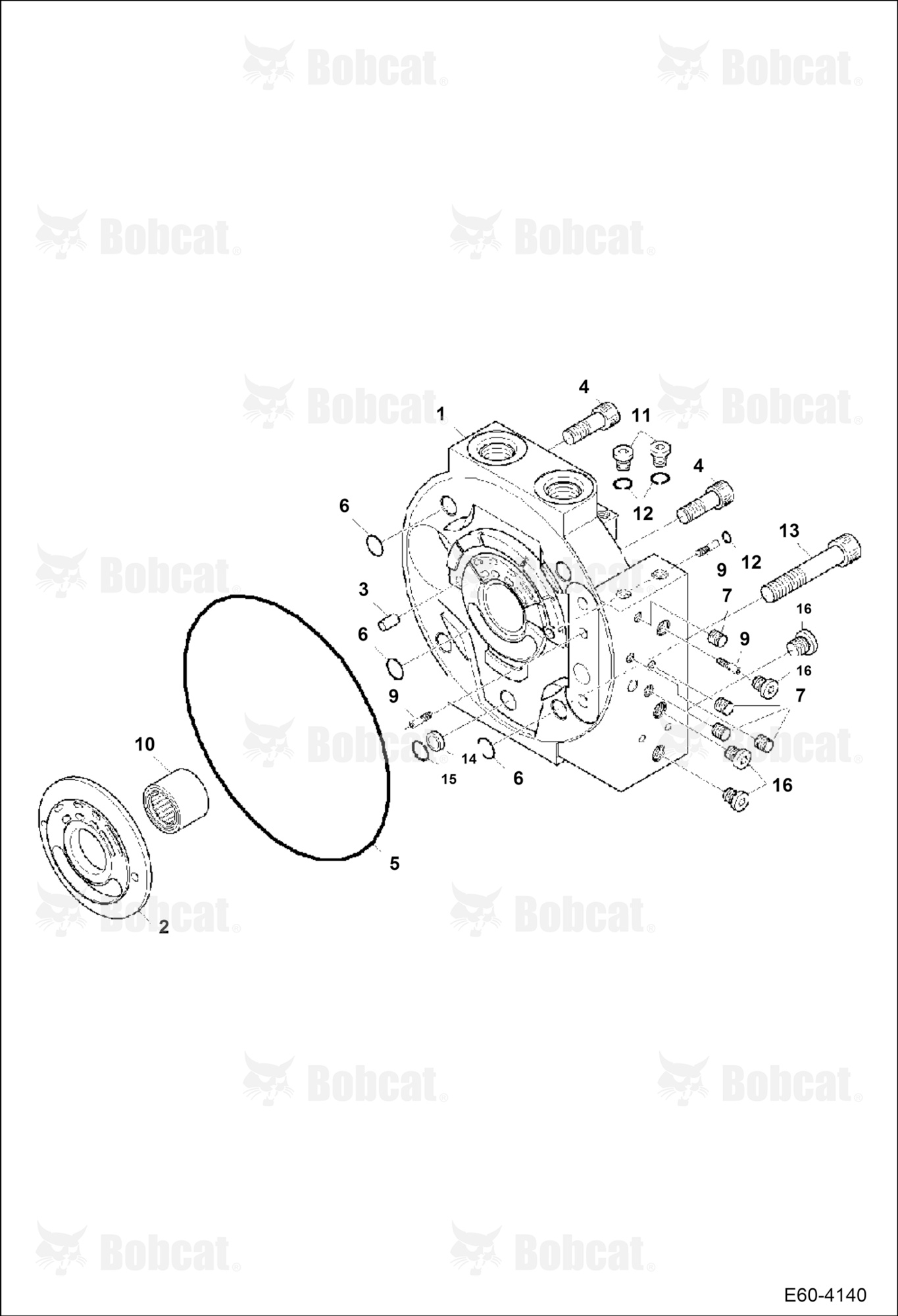 Hydraulic Pump (Cover)