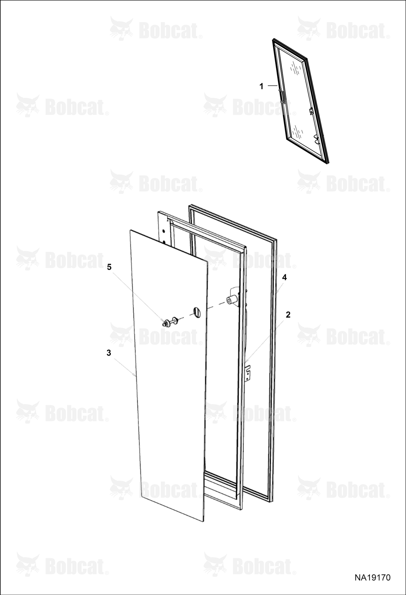Oper Ator CAB (RH Window Assembly)