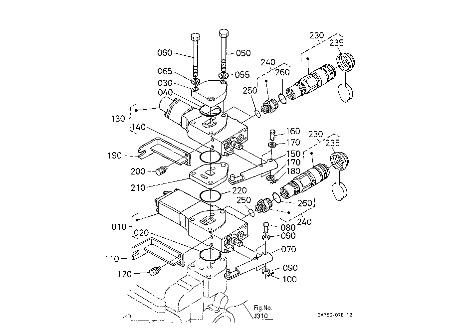 Auxiliary Control Valve (Scd/Fd) [Ca] [Old Type]
