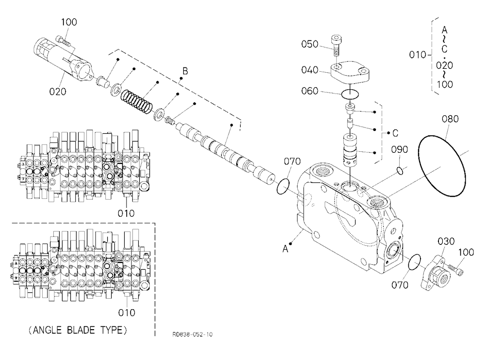 Spool Section (Travel Lh)