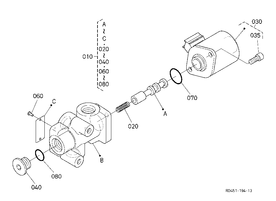 Change Valve (First) [Component Parts]