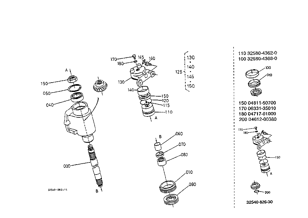 Bevel Gear Shaft