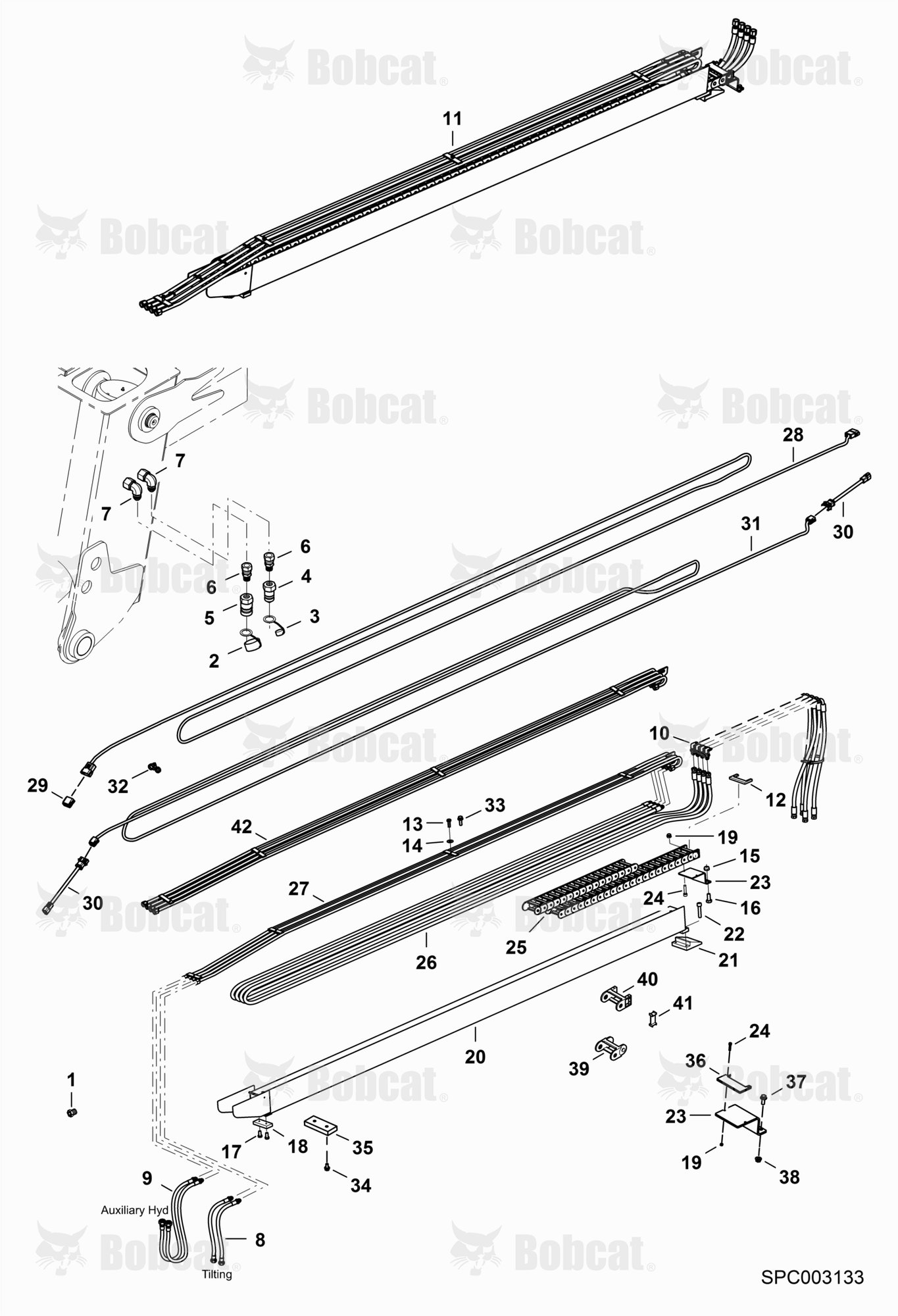 Boom Hydraulic Supply