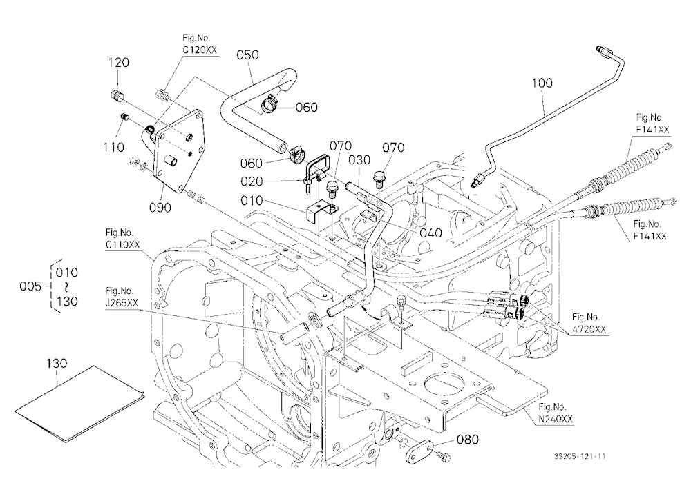 Oil Lubrication Pipe Kit [Except [Dtsc]] [Old] [Op