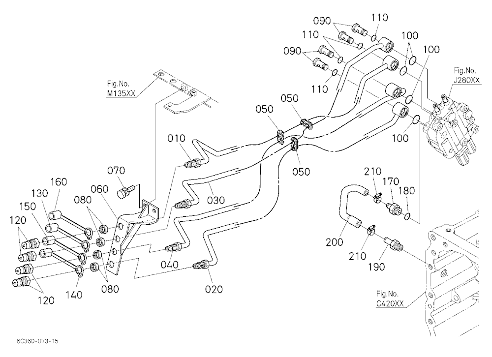 Hydraulic Loader Pipe