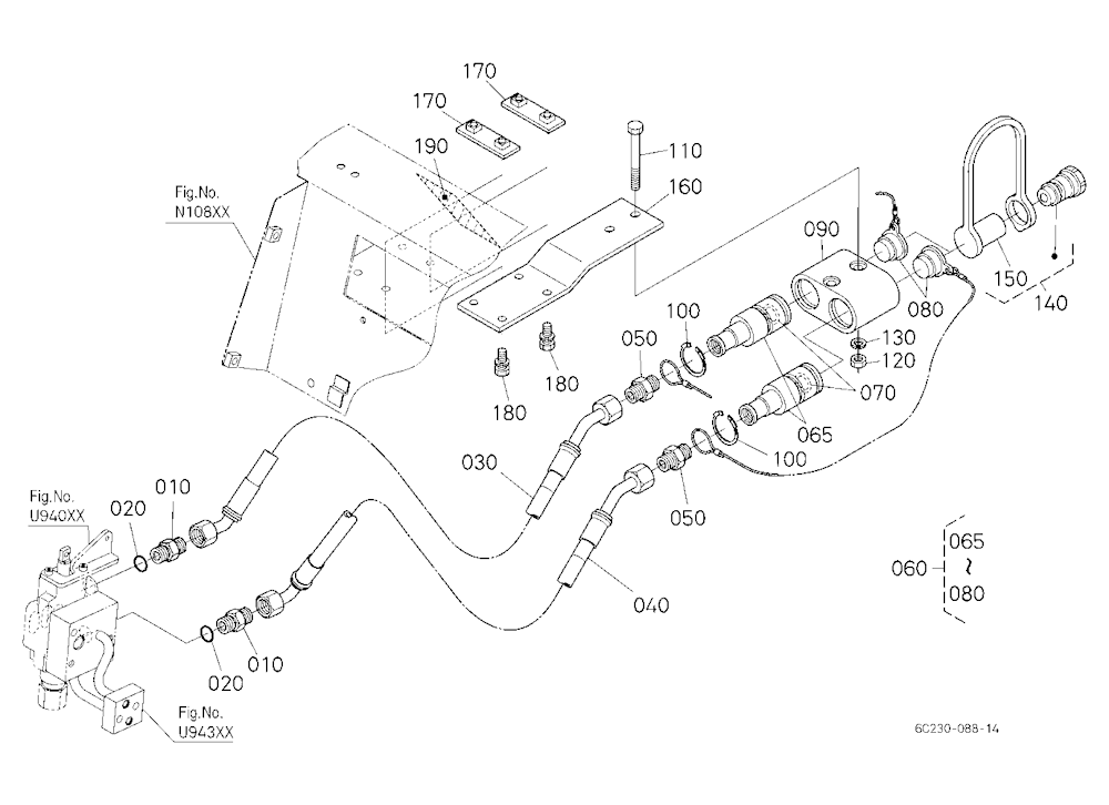 Auxiliary Control Valve Coupler (1St) [Option]