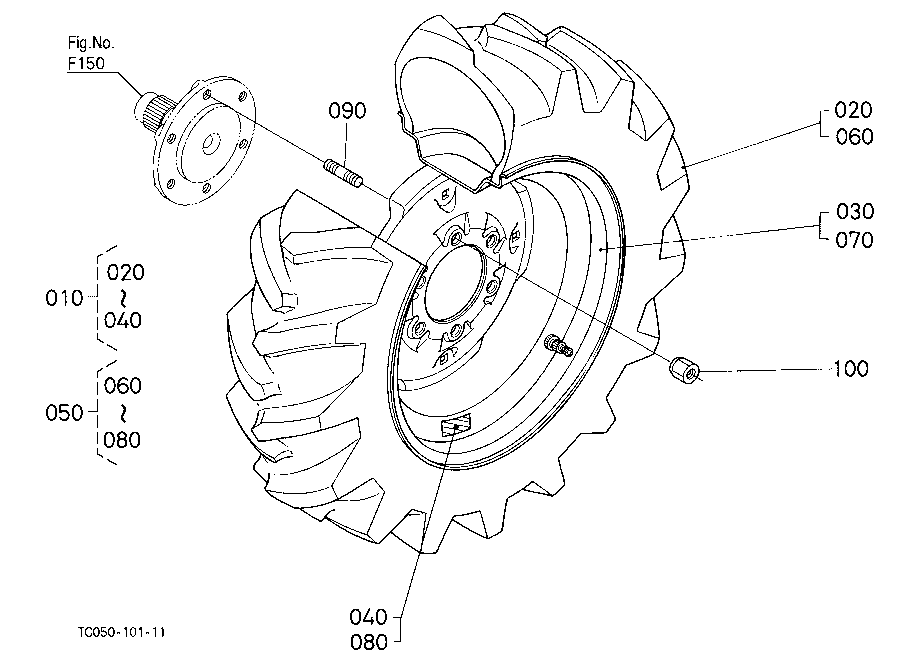 Front Wheel(9.5-16)