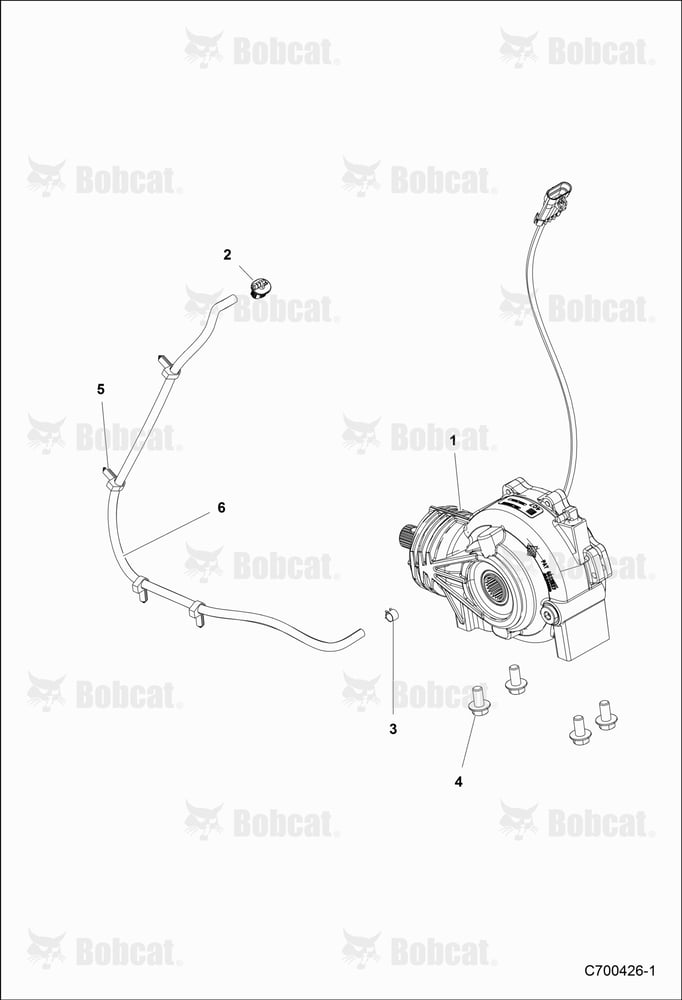 Drive TRAIN, Front Gearcase Mounting