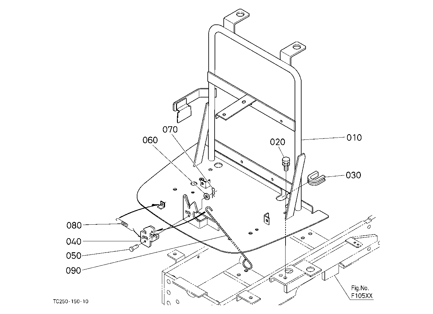 Hood (Bonnet) Front Support
