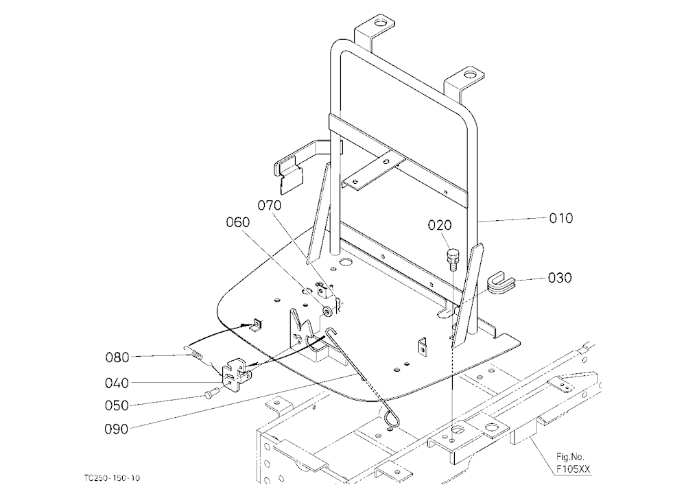 Hood (Bonnet) Front Support