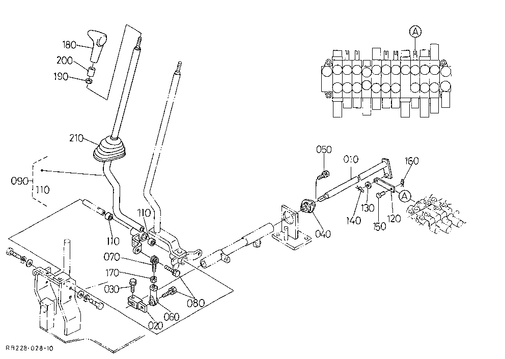 Control Lever (Travel Rh)