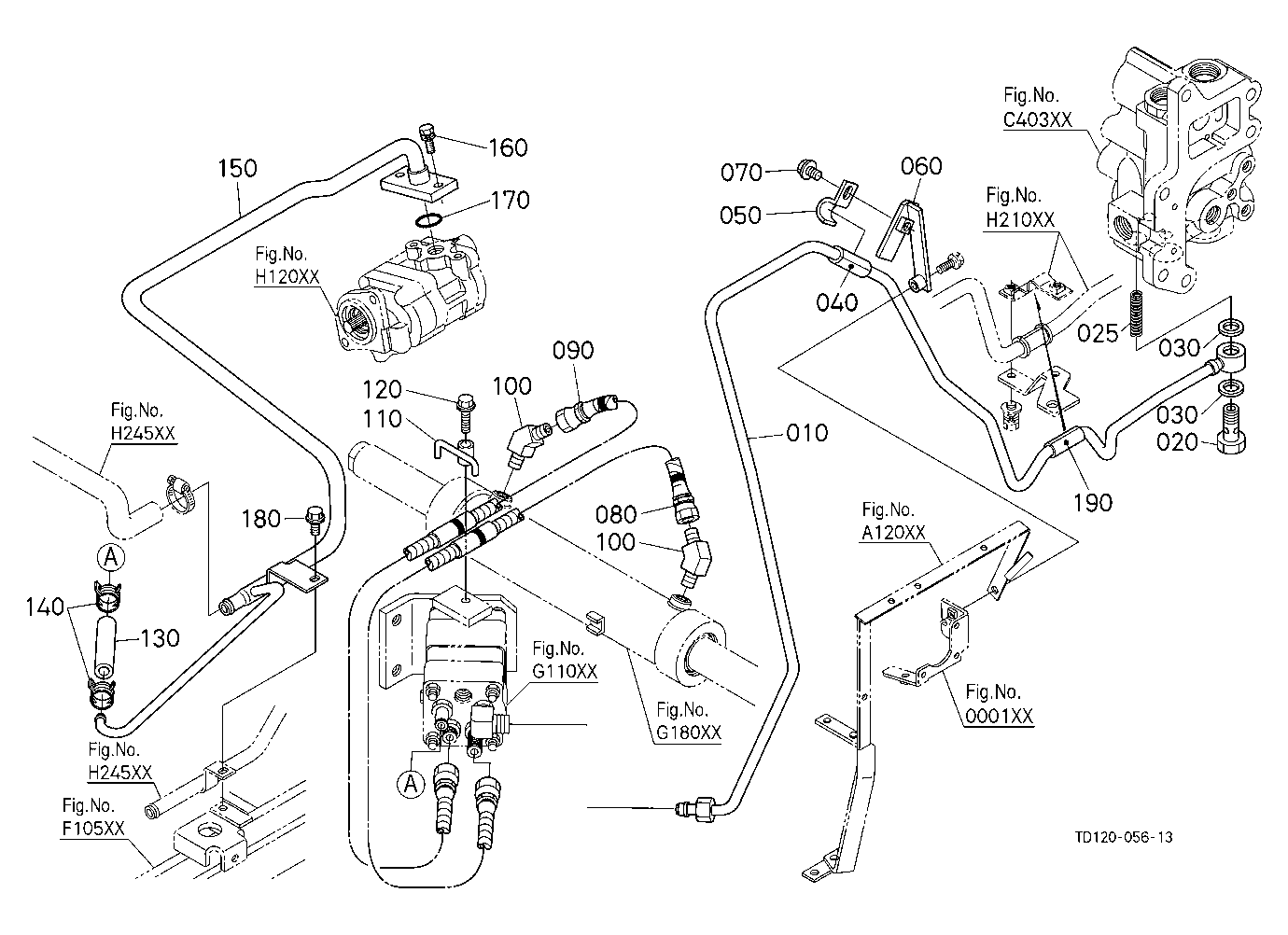 Hydraulic Oil Line (Ps)