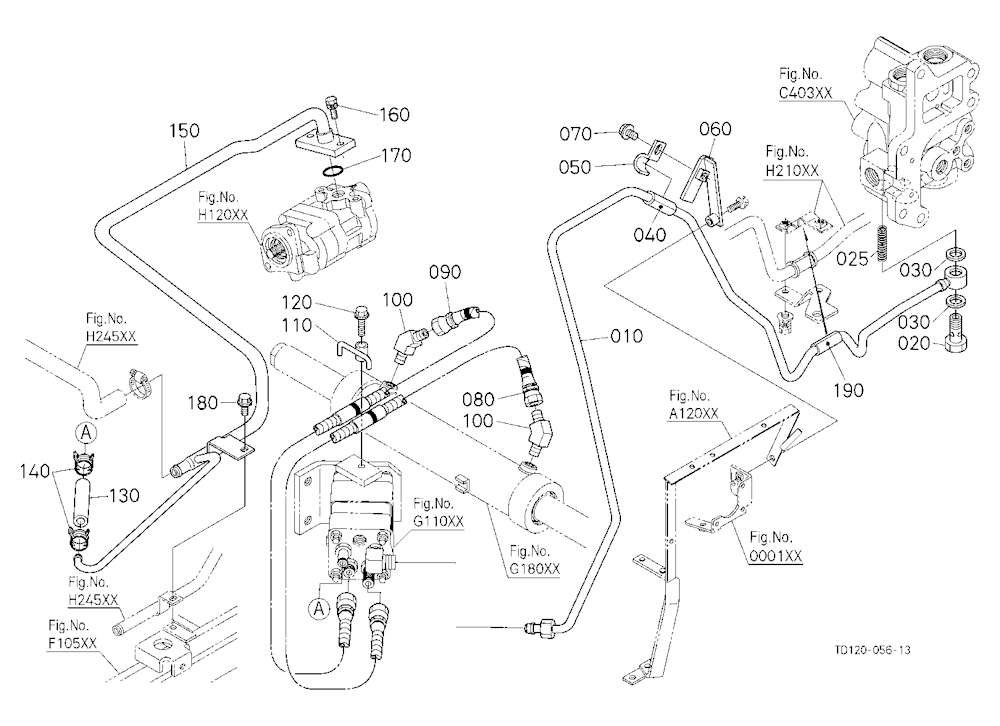 Hydraulic Oil Line (Ps)