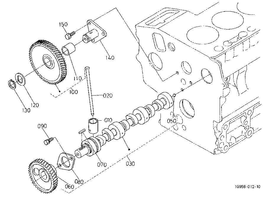 Camshaft And Idle Gear Shaft
