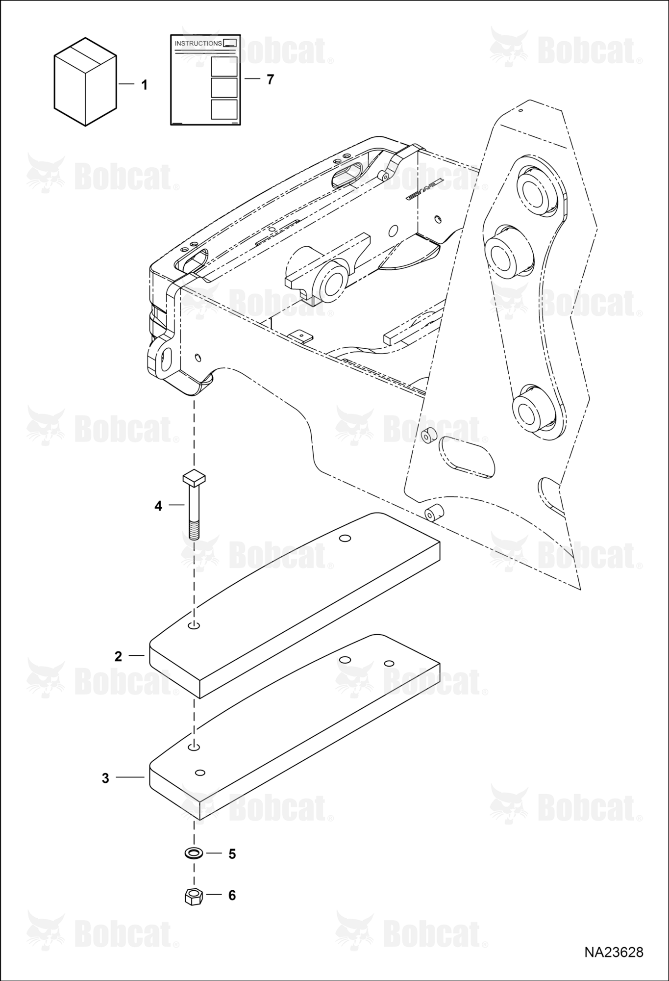 Counterweight Kit (118 KG (260 lbs)