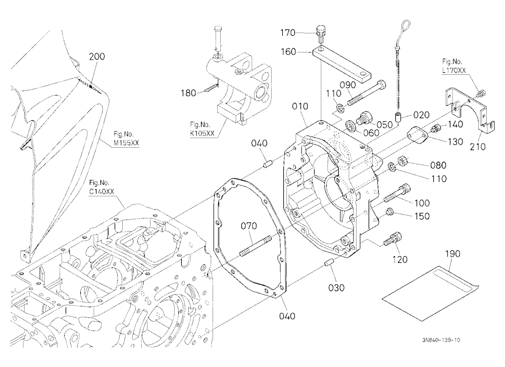 Pto (540/1000) Conversion Kit (Gear Case) (W/G No.