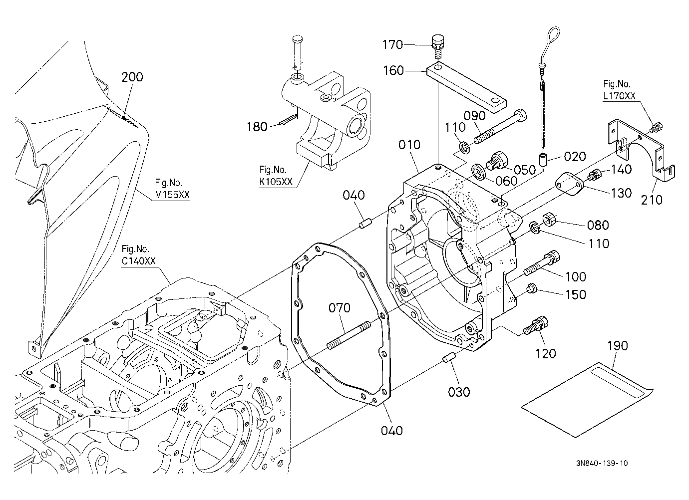 Pto (540/1000) Conversion Kit (Gear Case) (W/G No.