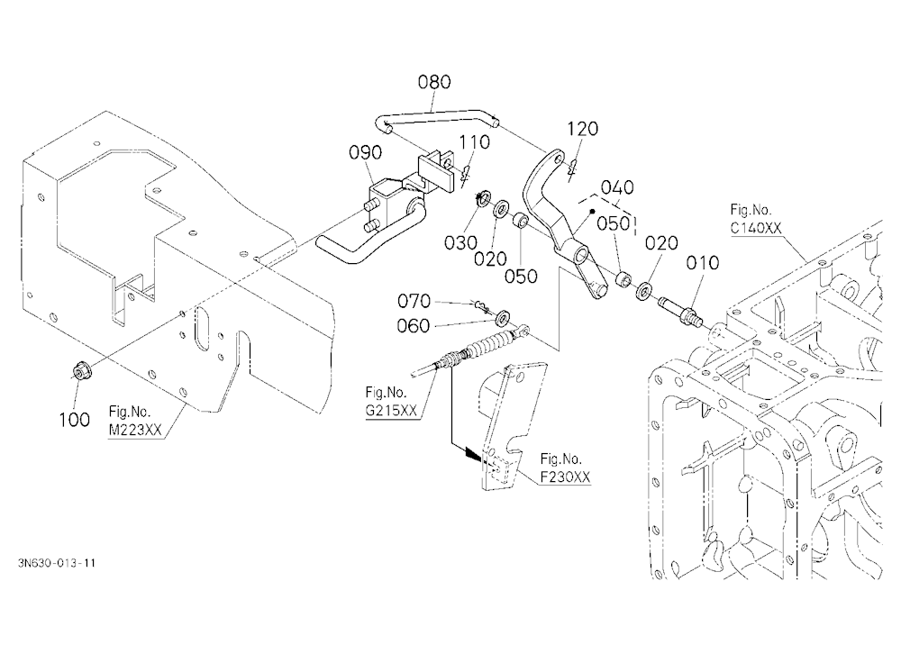 Front Differential Lock Pedal