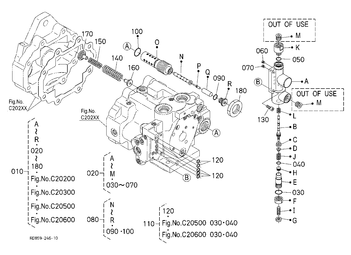 Piston Pump (Valve) [Component Parts]