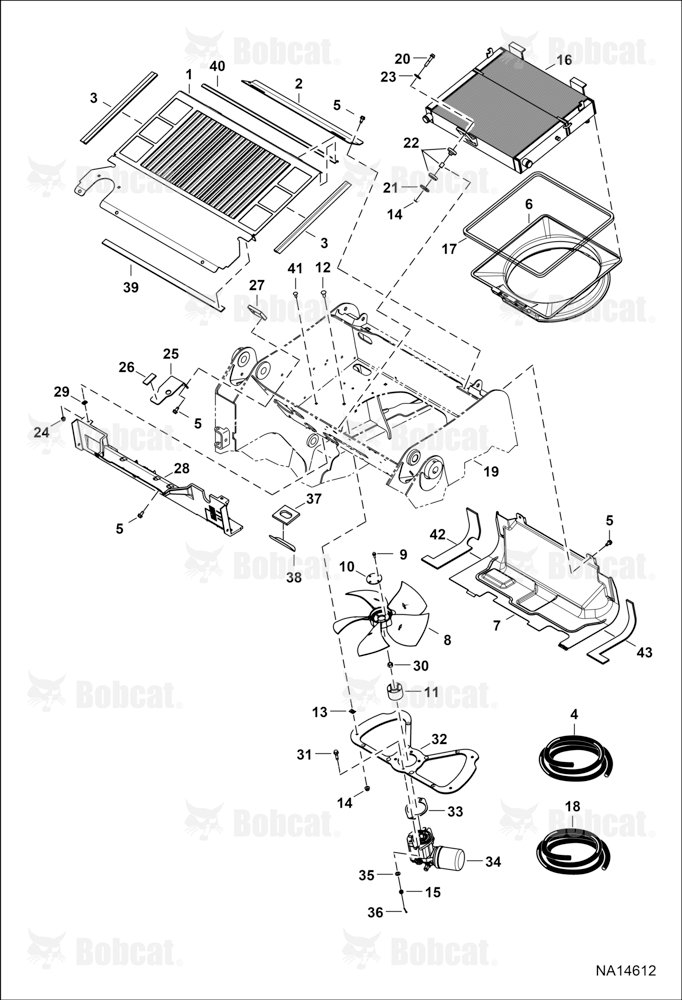 Cooling System B1E618198 & Above