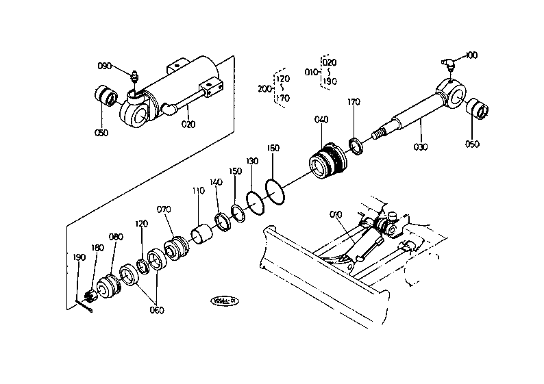 Blade Cylinder and Component Parts