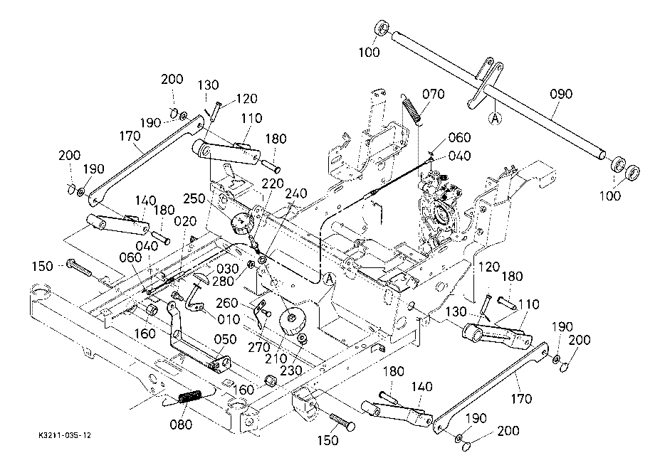 Mower Lift Arm