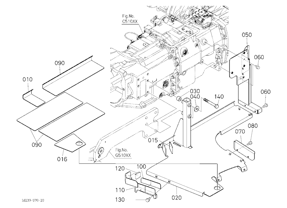 Fuel Tank Bracket [With Loader Equipment]