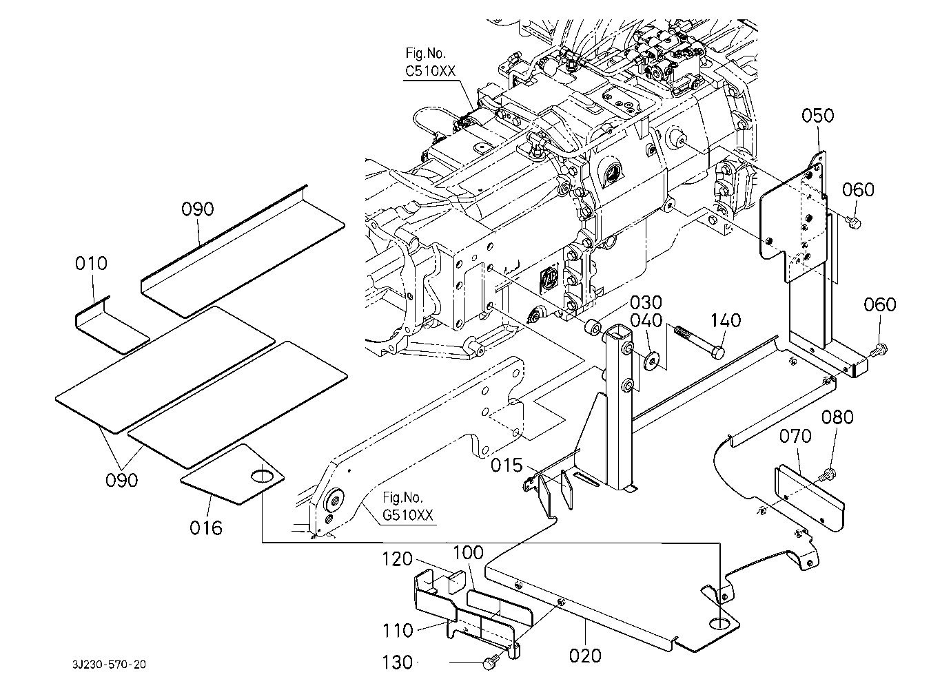 Fuel Tank Bracket [With Loader Equipment]