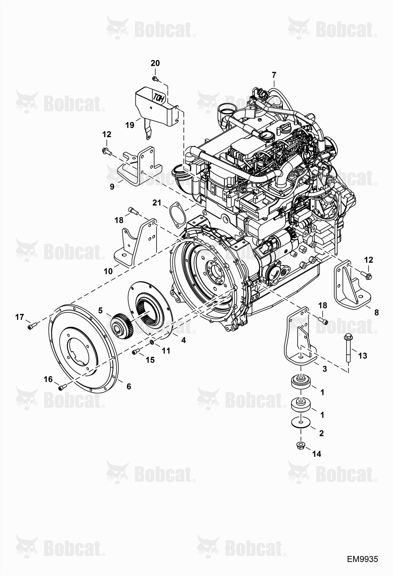 Engine & Attaching Parts (Engine Mounts)