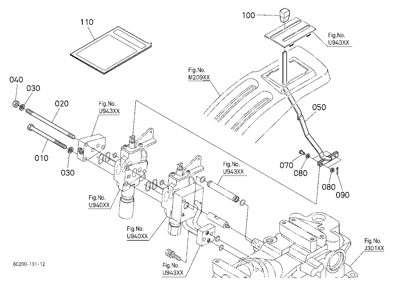 Auxiliary Control Valve Lever (2Nd) [Option]
