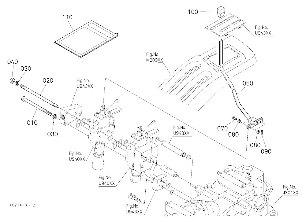 Auxiliary Control Valve Lever (2Nd) [Option]