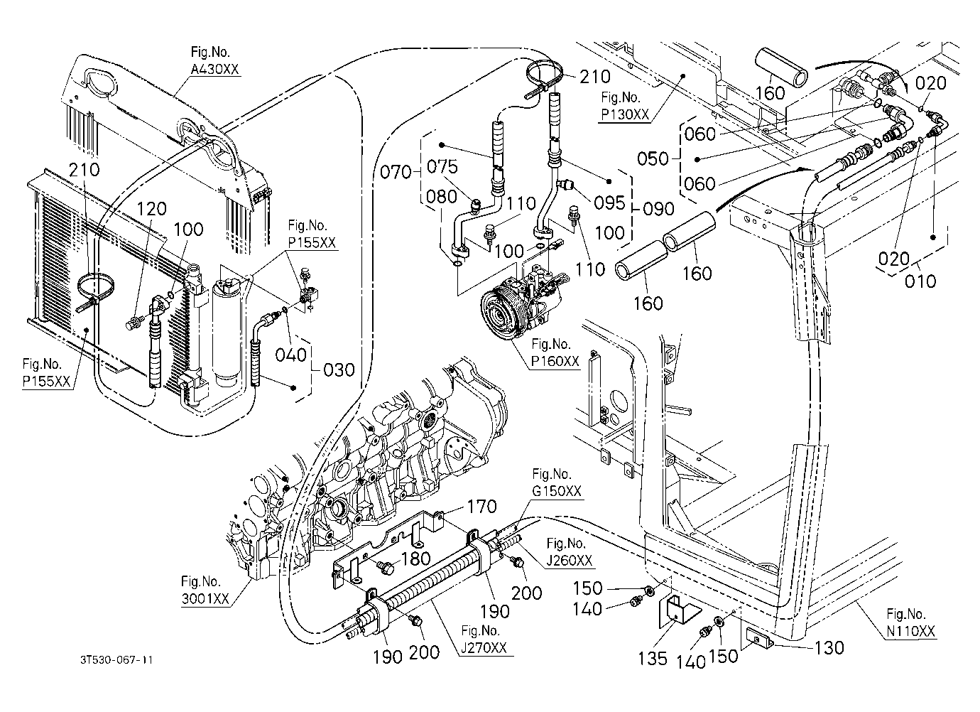 Air Conditioner Hose / Condenser Hose [Old]