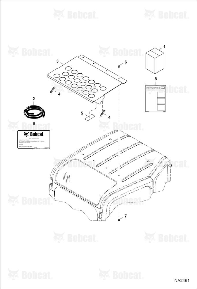 Top Guard Kit (Cab)