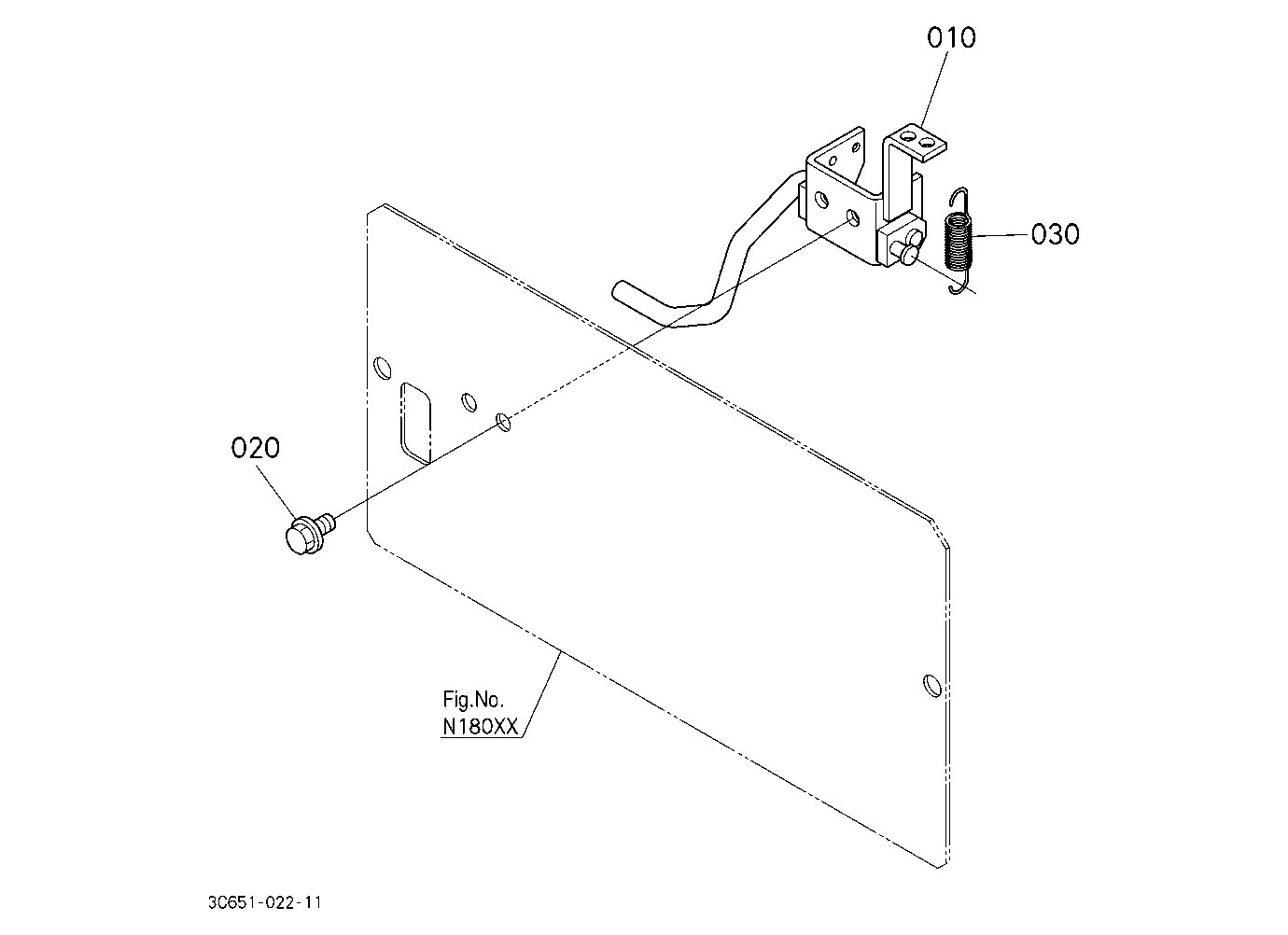 Rear Differential Lock Pedal