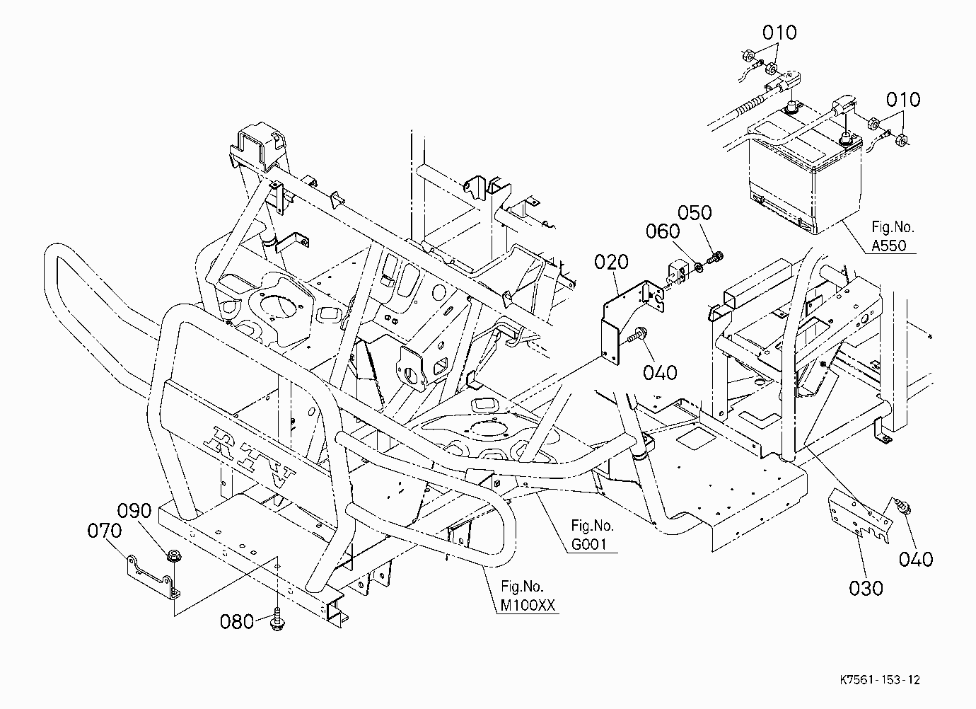 WINCH MOUNTING KIT [V4253] [RTV900R-SD] [OPTION]