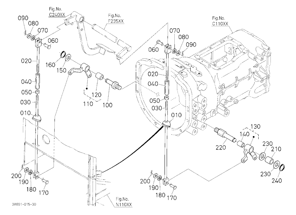 Brake Rod (Brake Pedal) [Cab Type]