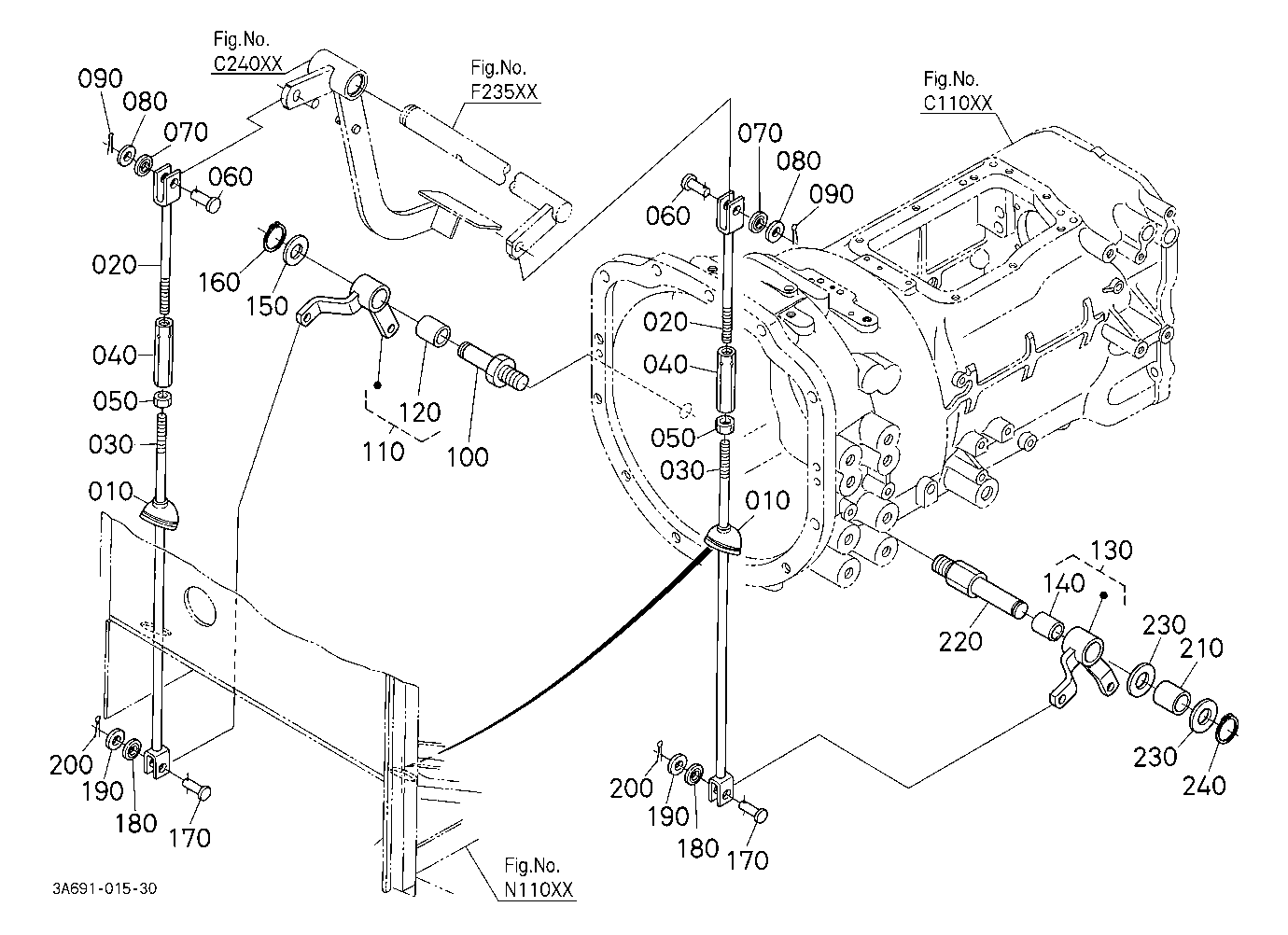 Brake Rod (Brake Pedal) [Cab Type]