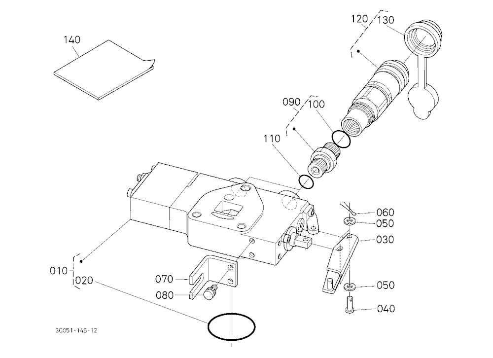 Auxiliary Control Valve Kit (Scd) [Option]