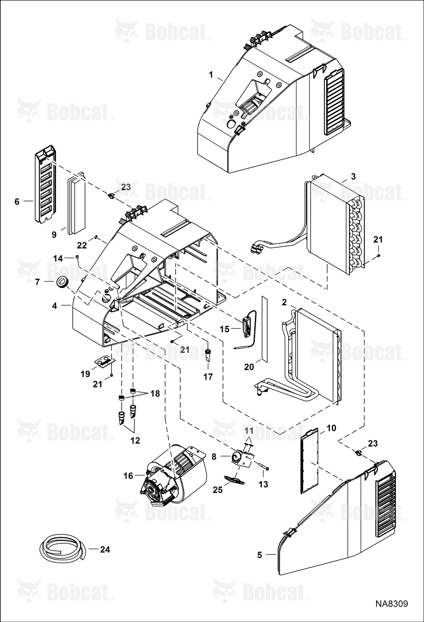 Heater & A/C (HVAC Assembly)