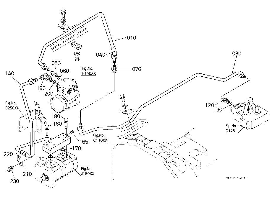 Hydraulic Oil Line (Steering/Pto)