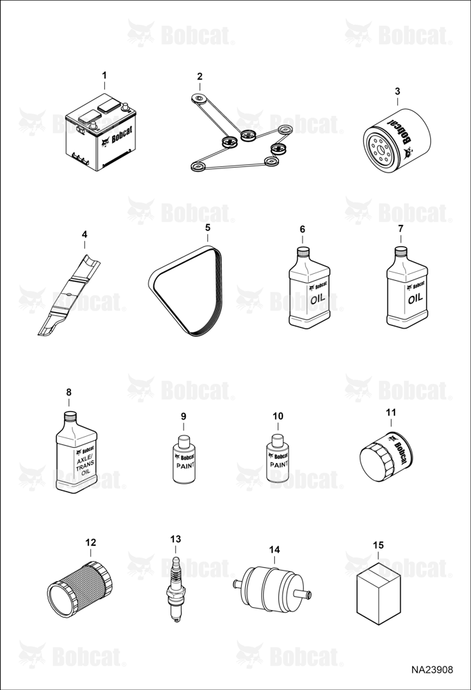 Maintenance Items (Service Parts)