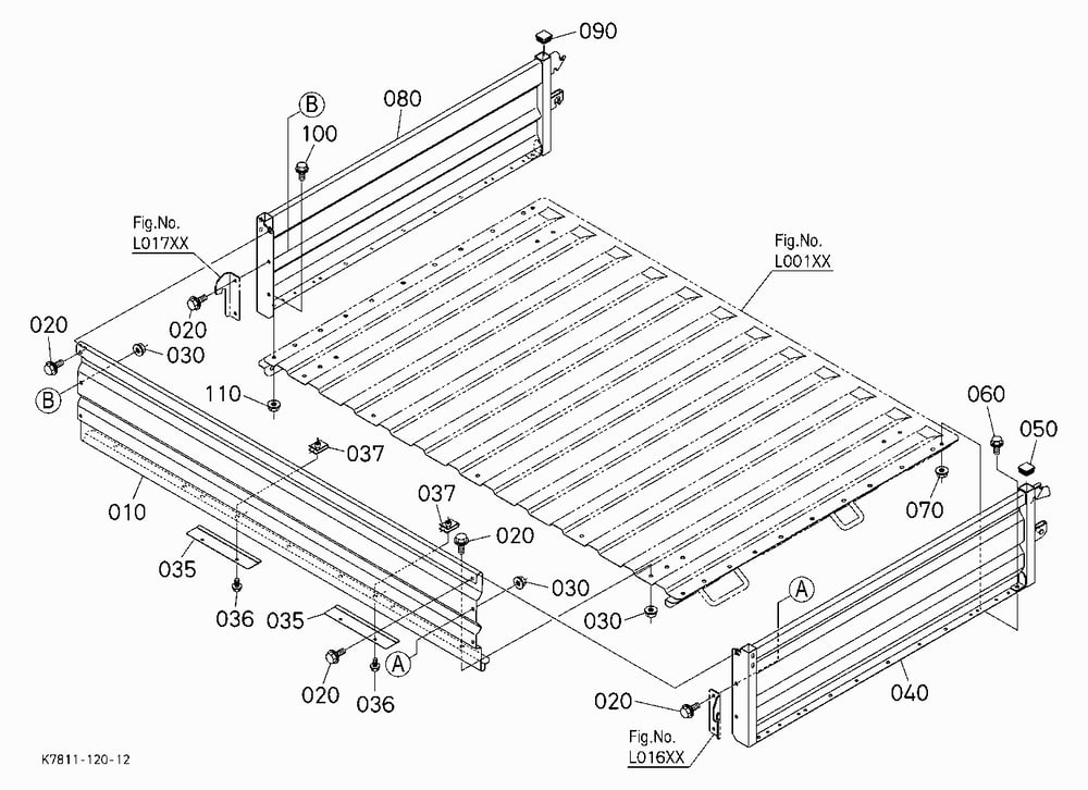 BOX PLATE (FRONT LOWER/LEFT/RIGHT)
