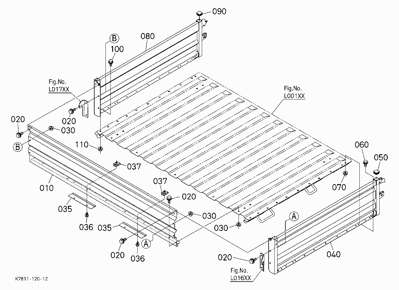 BOX PLATE (FRONT LOWER/LEFT/RIGHT)