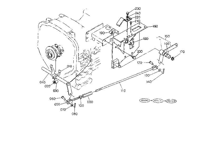 Pto Clutch Fork [Manual Shuttle]