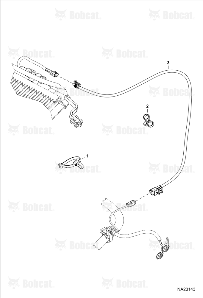 Engine Electrical Circuitry (HVAC Harness)