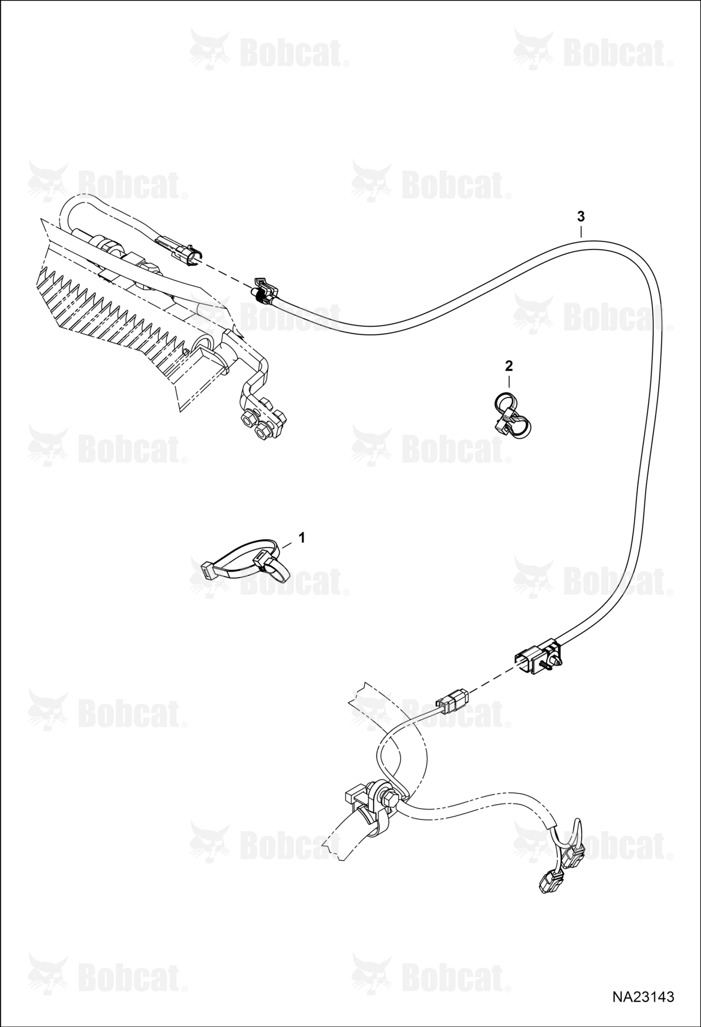 Engine Electrical Circuitry (HVAC Harness)
