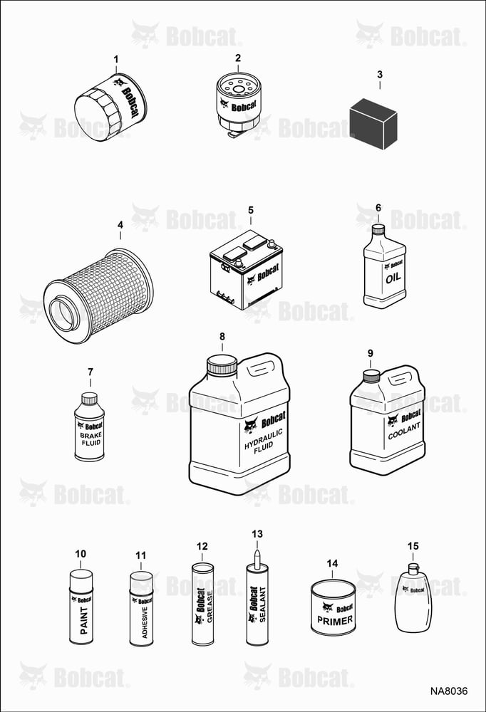 Maintenance Items (Service Parts)