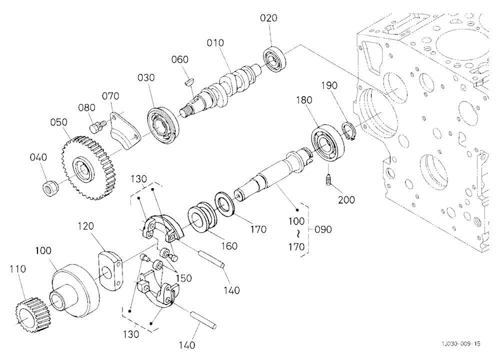 Fuel Camshaft And Governor Shaft
