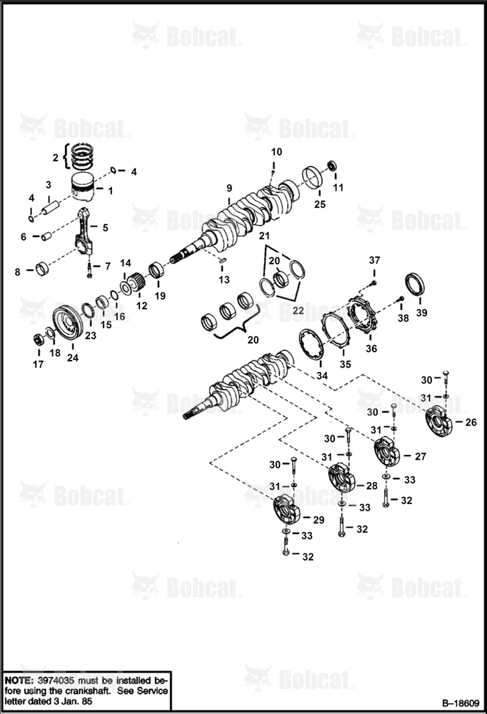 Piston & Crankshaft